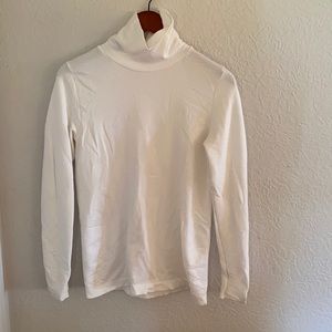Athleta Flurry Blizzard Ribbed Turtleneck M